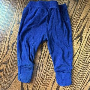 Monica & Andy navy heather baby pants - 3-6 months